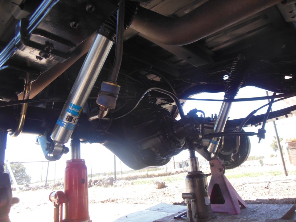 Rear end is all done.
