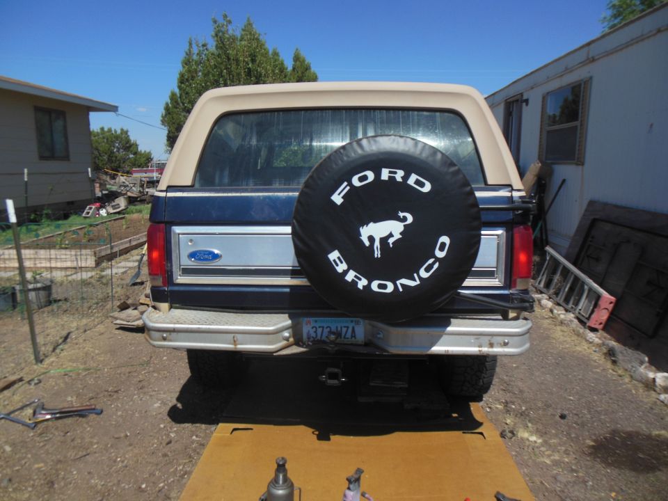 Chinese reproduction tire cover.