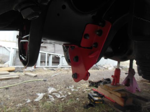 1984 Ford Bronco - driver side drop bracket