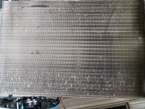 2004 Ford Crown Victoria - This is the evaporator after cleaning & straightening the fins.