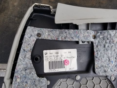2004 Ford Crown Victoria - I pulled the door panel to get the keypad code off the DDM, swap the master switch (due to inop backlighting), and glue the armrest back do…