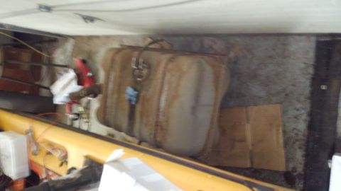 1996 Ford Bronco - My mechanic decided to drop the fuel tank to change the fuel pump.