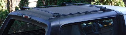 1992 Ford Bronco - Rails cut to length (shortened by 34.25"), test fit with the middle and rear feet in the regular spot, and the front foot moved back t…