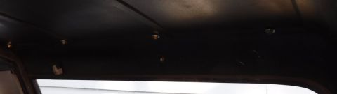 1992 Ford Bronco - Where my bolt placement lined up on the underside of the topper.