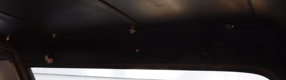 Where my bolt placement lined up on the underside of the topper.