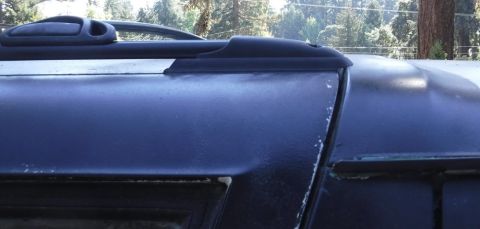 1992 Ford Bronco - By pushing the front feet far enough forward to be able to mount the frontmost bolt right up next to the weatherstrip and maximize the usab…