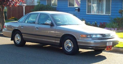 1995 Ford Crown Victoria - 95 CVPI Profile