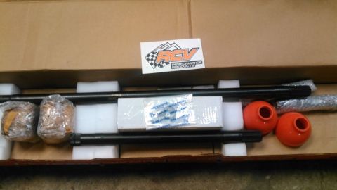 1978 Ford Bronco - New parts arrived in a cardboard box, ready for installation.