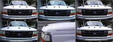 1992 Ford Bronco - Hood marker lights, hmm...