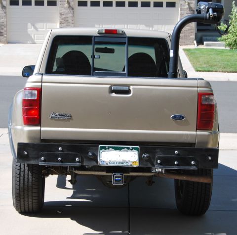 2002 Ford Ranger - truck end view