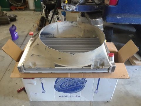 1985 Ford Bronco - Junkyard fan shroud