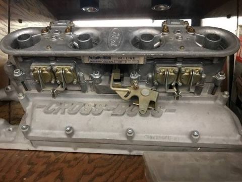 1994 Ford Bronco - 1970 cross boss manifold and Autolite inline carb