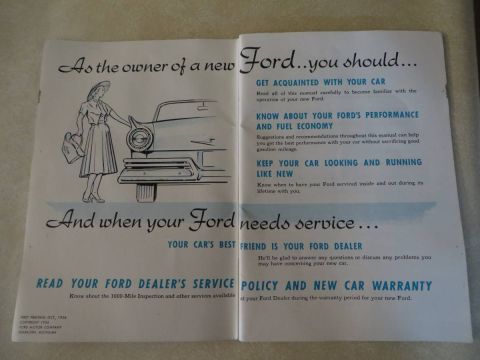 1994 Ford Bronco - 57 ford owners manual