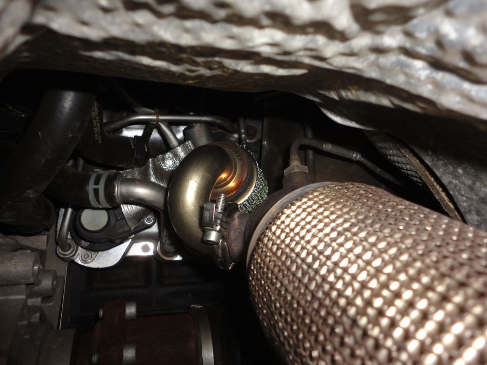 New EGR Filter and Oxidation Cat/DPF downpipe