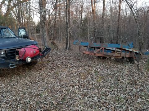 2004 Land Rover Land Rover - This Rotary 4-post lift was installed outdoors many years ago, and used there for at least a decade. When it became mine, I moved it to a f…