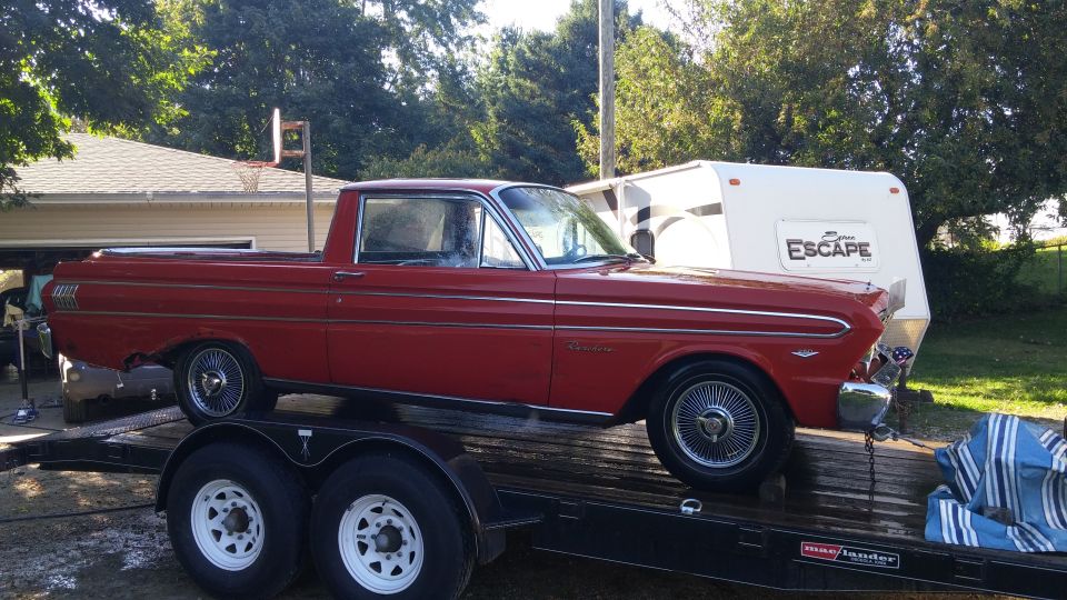 1964 Ford Ranchero “old red”