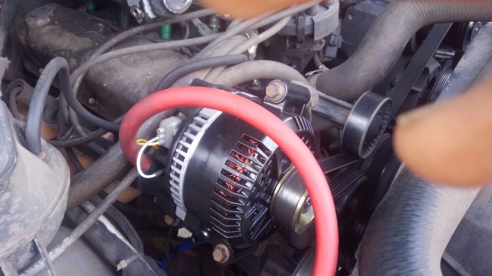 new 270amp alternator from Left Eye Blind