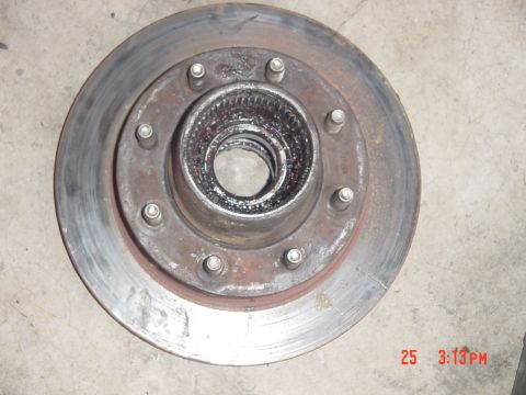 1987 Ford Bronco - only thing that i know for shure that i haveto replace is this rotor, it has two splits in it. besides that everything down to the wheel be…