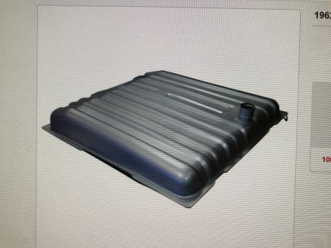 1964 Ford Fairlane - Parts-catalog product listing showing a replacement fuel tank for a 1962-era vehicle with model text.