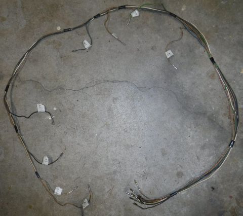 1992 Ford Bronco - Injector overlay harness, separated out from the '95 engine harness.