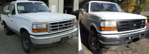 1992 Ford Bronco - Comparison shot to the pre-purchase photos.
