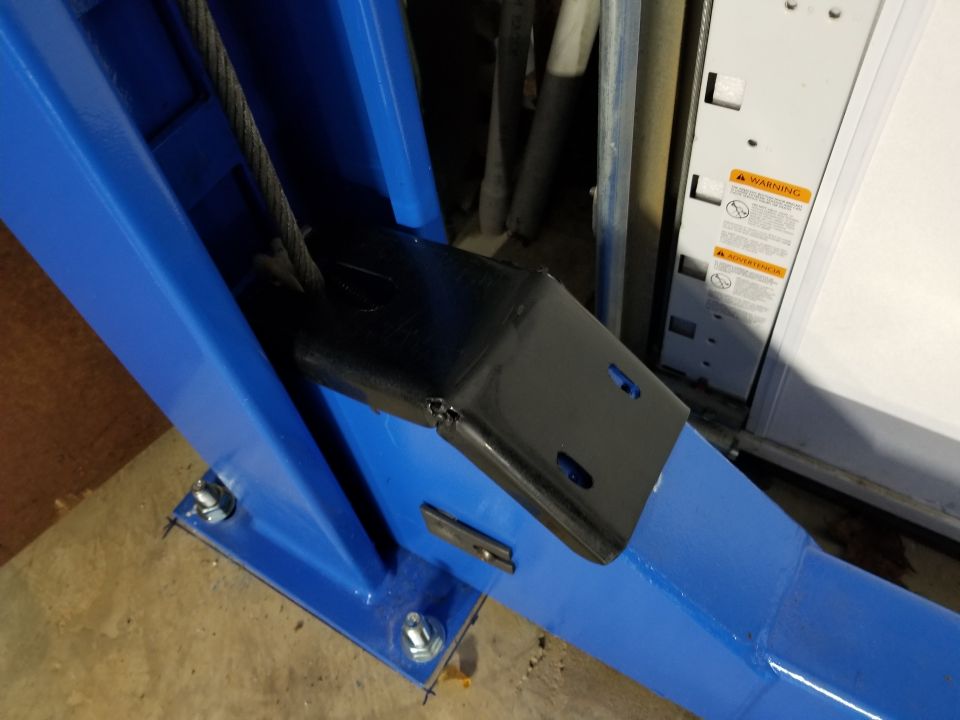 I made the other 2 yoke covers by hand from some sheet plastic.