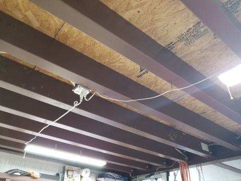 2004 Land Rover Land Rover - Since these 4' shop LEDs are becoming common & affordable, and they come with 6' cords, I put up switched outlets for the lighting circuits…
