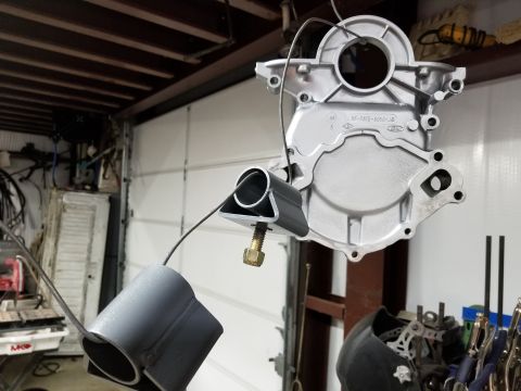 1995 Ford Bronco - The JBG engine mounts arrived assembled, but unpainted. So they got engine paint, and the timing cover got Aluminum Cast Coat. [url=https:/…