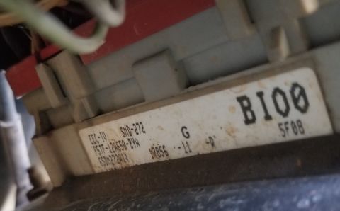 1995 Ford Bronco - EEC-IV SMD-272 BIO0 F5TF-12A650-BYA G 65DM272A14 17856 -11 -R 5F08 This is the EEC for a '95 Bronco 5.8L MAF DPFEGR VMV E4OD with Californi…