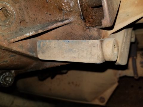 1995 Ford Bronco - OE BW 1356 ESOF transfer case IF THE IMAGE IS TOO SMALL, click it. F2S5 3 1356-80 118355 E5TA-K