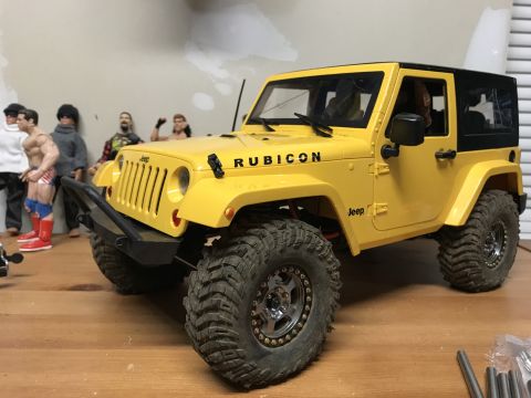 1989 Ford Bronco - This is a toy Jeep Wrangler Rubicon, not a 1989 Ford Bronco.