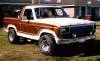 1980 Ford Bronco - This 1980 Ford Bronco is shown from a 3/4 front angle.