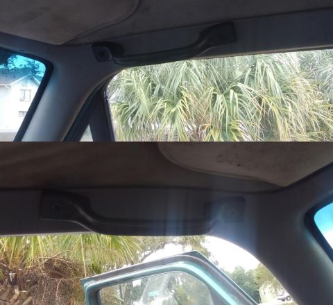 1996 Ford Bronco - i added a pair of grab handles above the driver and passenger doors. gives passenger something to hold onto to to enter/exit as well as som…