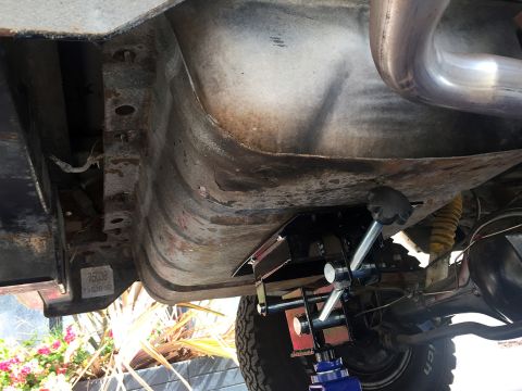 Undercarriage - 1978 Ford Bronco