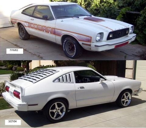 1978 Ford Mustang II - Before & After