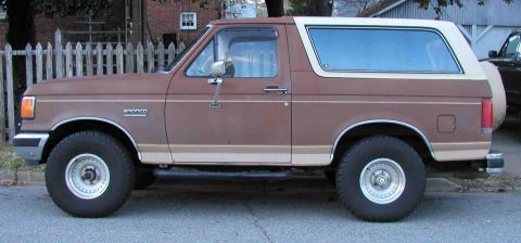 1988 Ford Bronco - Before lift