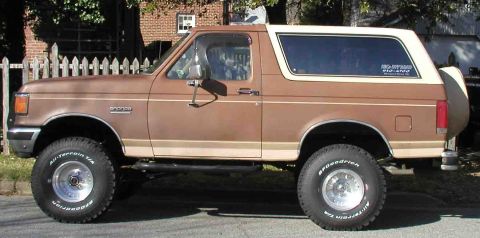 1988 Ford Bronco - After 6" Lift
