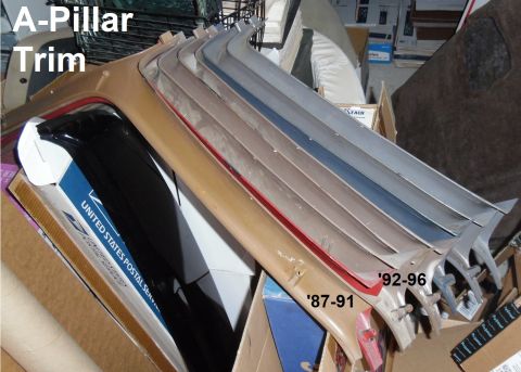 1983 Ford Bronco - A-Pillar Trim (Right) I have a similar collection of LH trim