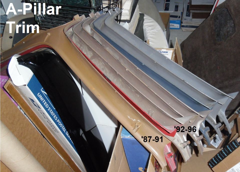 A-Pillar Trim (Right)

I have a similar collection of LH trim