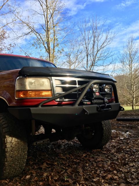1995 Ford Bronco - New bumpers on
