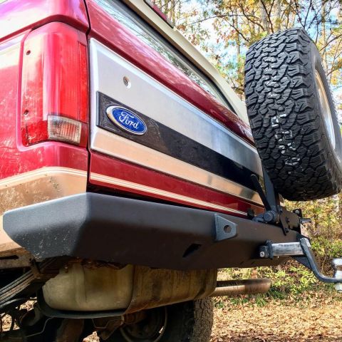 1995 Ford Bronco - New bumpers on