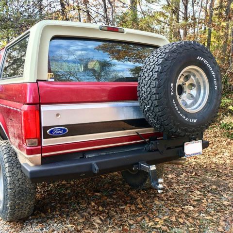 1995 Ford Bronco - New bumpers on