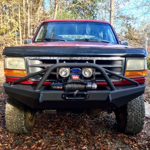 1995 Ford Bronco - New bumpers on