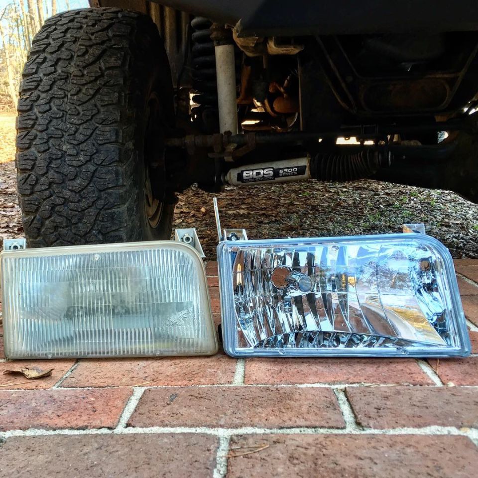 New headlights