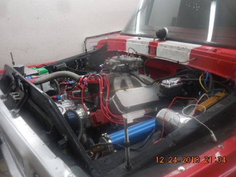 1979 Ford Bronco - In the truck running