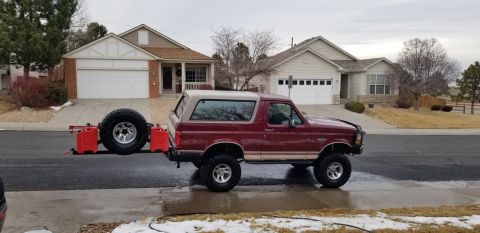 1996 Ford Bronco - Getting a bath