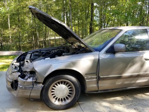 1994 Ford Crown Victoria - After a quick glance, the adjuster agreed that it was totalled. I pointed out the upgrades, which he actually noted on the report, resultin…