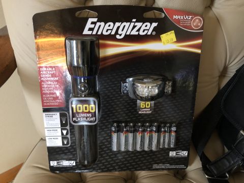 1995 Mercury Grand Marquis - Packaging for Energizer batteries is shown in this image.