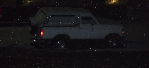 1992 Ford Bronco - Maybe year 2's snow will amount to something to play in...