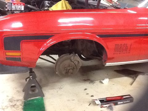 1972 Ford Mustang - Drivers side